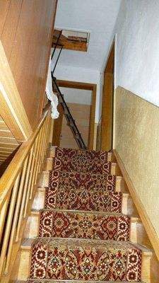 Aufgang zum Dachgeschoss