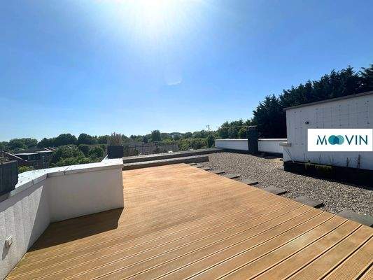 Ansicht IV: Dachterrasse