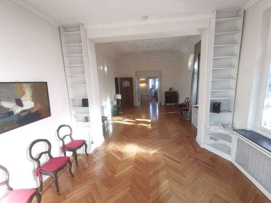 EG Blick vom Erker in den Salon