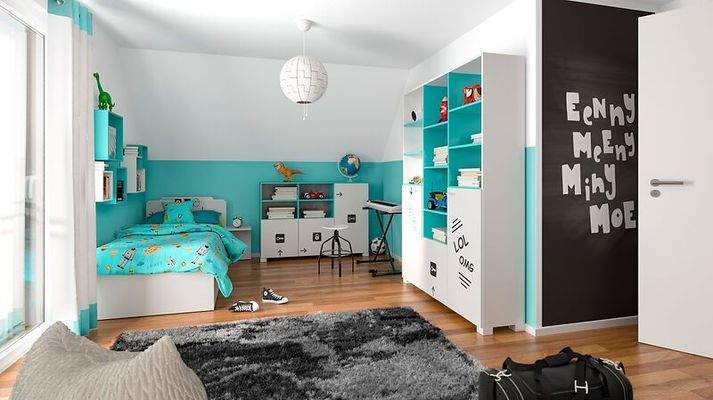 freiräumiges Jugendzimmer