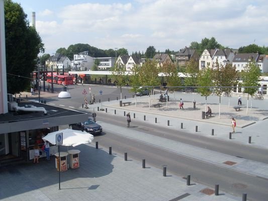 Blick auf S-Bahnhof