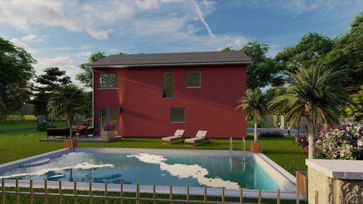 Kubis 101 Außenansicht 2 Rot