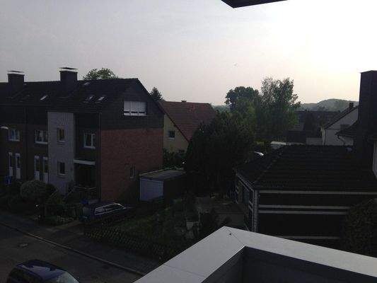 Blick vom Balkon