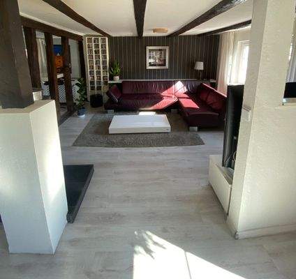 Teilansicht vom Wohnzimmer