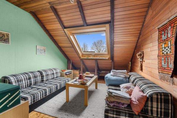 Dachgeschossraum gereinigt