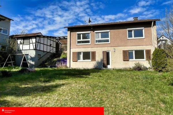 Rückansicht Garage/Wohnhaus