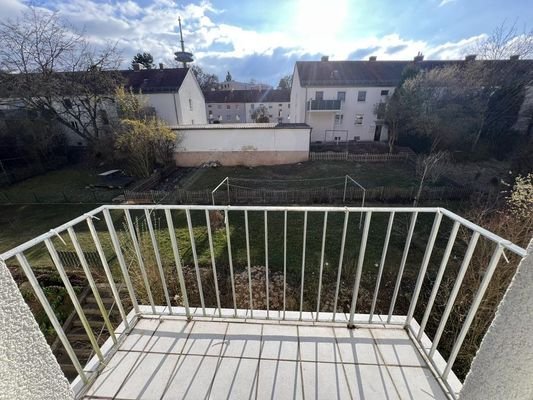 Ausblick Süd-Balkon 