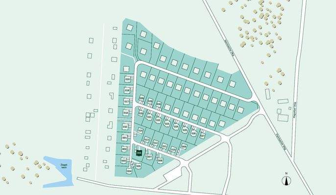 Lage des Einfamilienhauses im Quartier