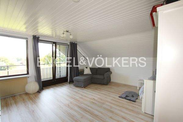 Drittes Zimmer im Obergeschoss mit eigenem Balkon