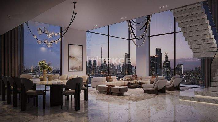 Central Apartments for Sale in Zabeel Dubai With Resort Pools