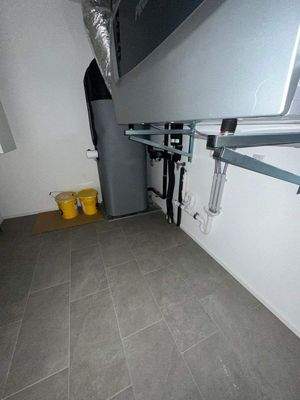 Platz für Waschmaschine