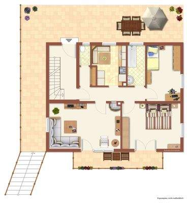 Erdgeschoss unverbindl. Illustration