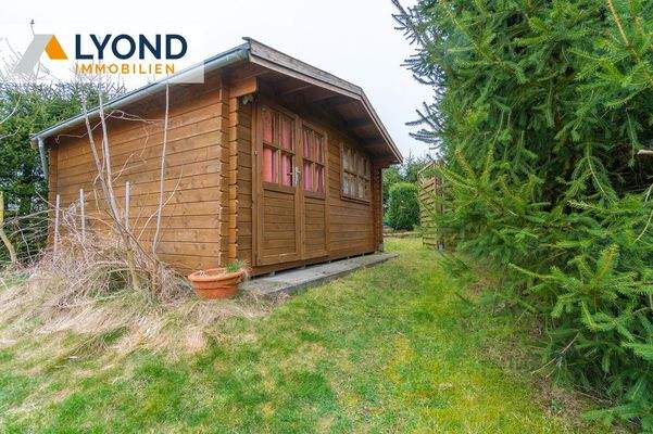 Gartenhäuschen Aussen