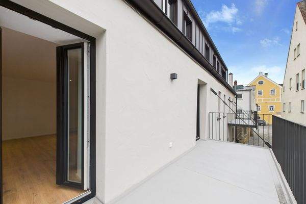 Großzügiger Balkon