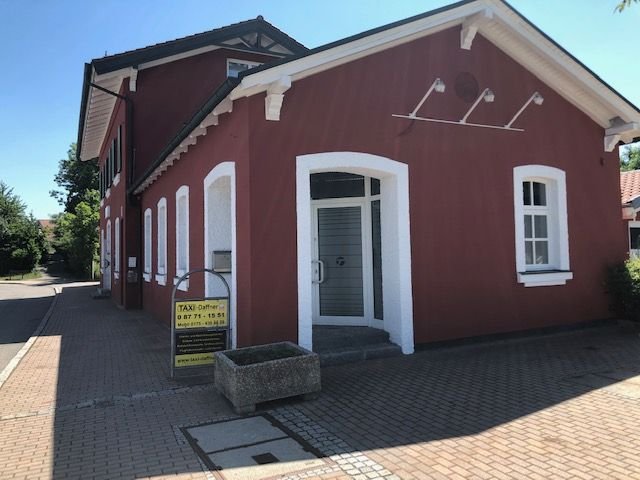 Bahnhofskiosk Stellplatz für Automaten