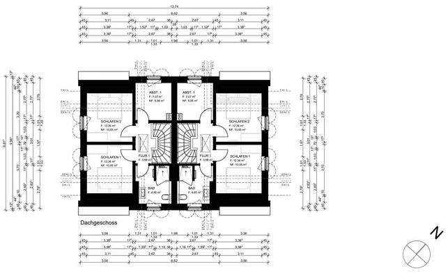 Haus 31,32 Dachgeschoss