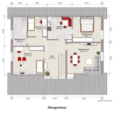 Grundriss Dachgeschoss