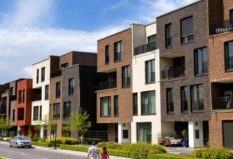 Kaskadenpark Ansicht Neubau von Parkanlage