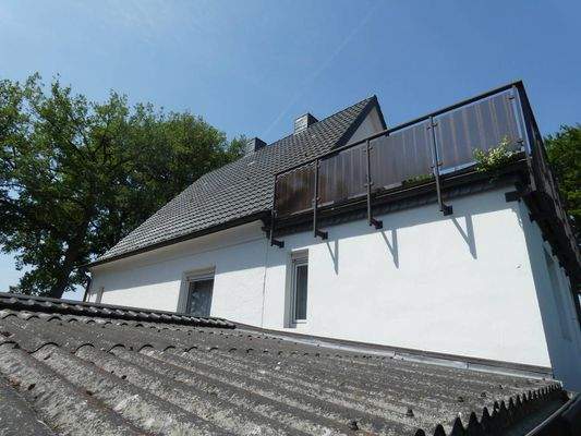 Seitenansicht - Dachterrasse