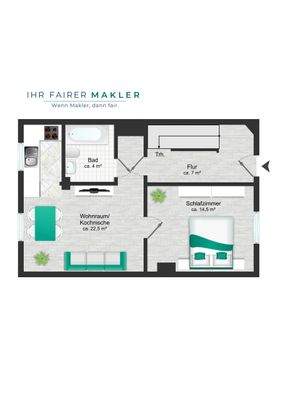 Grundriss Erdgeschoss