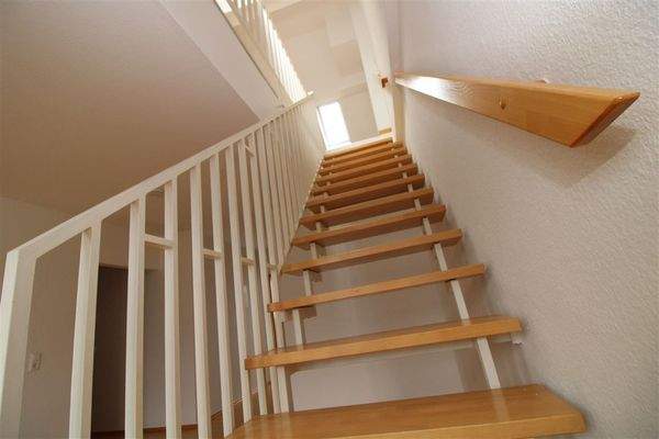 Treppe zum Schlafzimmer