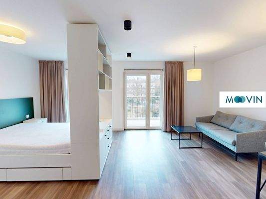 Ansicht I: Wohn-/Schlafbereich