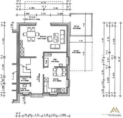 Grundriss Erdgeschoss