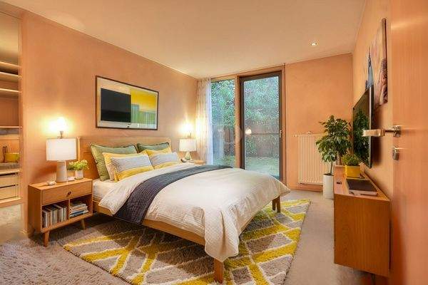 Schlafzimmer EG + Gästezimmer mögliche Möblierung