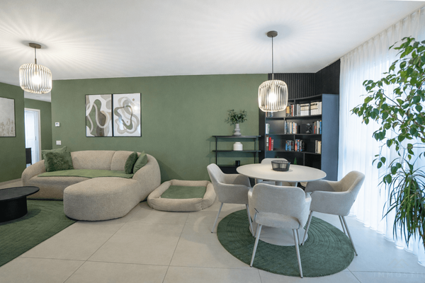 Moderner Wohn-Essbereich