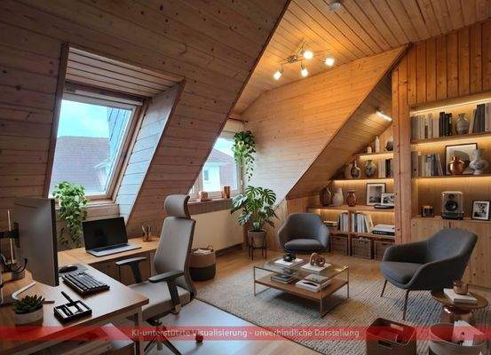 Zimmer 2 im DG / Einrichtungsbeispiel