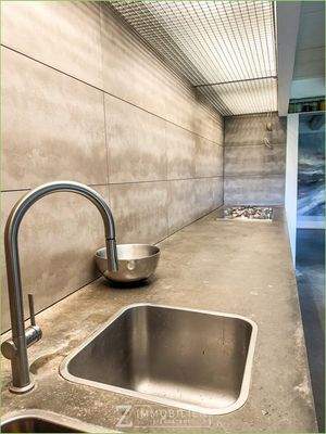 Küchenzeile mit viel Platz