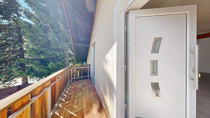 Eingang Dachgeschoss