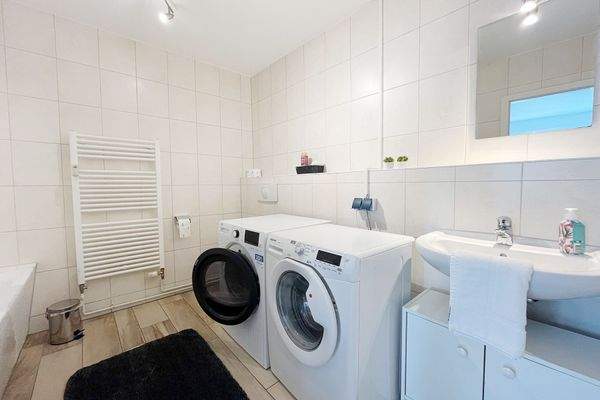 Das freundliche Badezimmer...