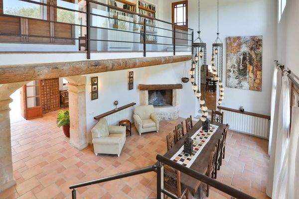 Finca mit absoluter Privatsphäre zur Miete in Porreres, Mallorca.
