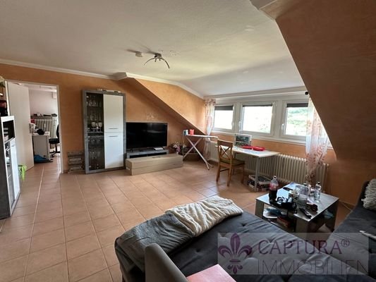 Wohnzimmer Whg Dachgeschoss