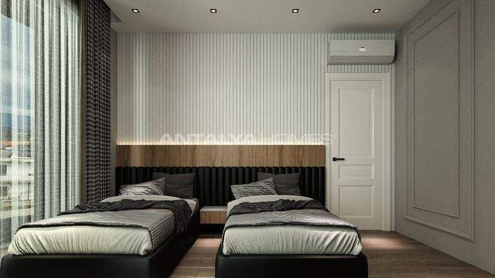 Elegant Flats with City and Nature Views in Alanya