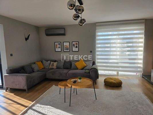 Fully Furnished Flat 530 Meters from the Beach in Alanya Antalya