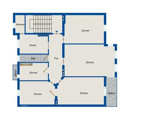 Grundriss 2. Obergeschoss