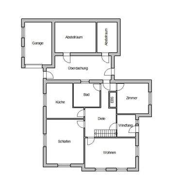 Grundriss Erdgeschoss