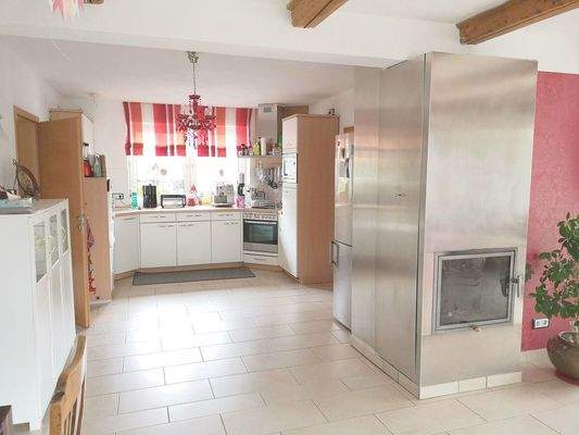 Wohn-, Ess- und Küchenbereich