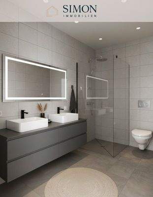 Badezimmer Visualisierung