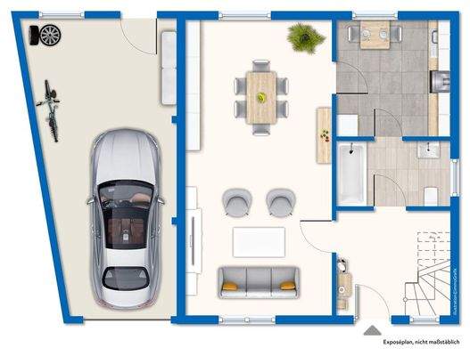 Grundriss / Skizze Erdgeschoss