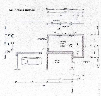 Grundriss Anbau
