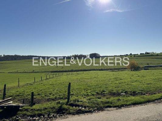 Blick von der Straße  nach rechts