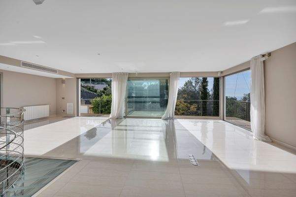 Living area in villa in Costa d'en Blanes