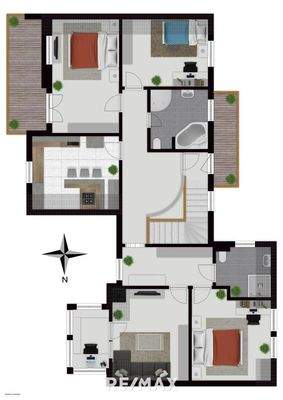 Grundriss Obergeschoss