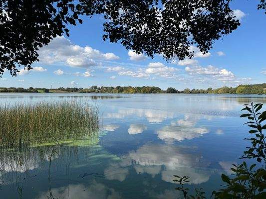 Ausblick Bootsanleger