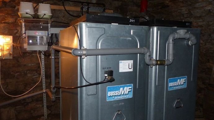 biologische kläranlage im Keller