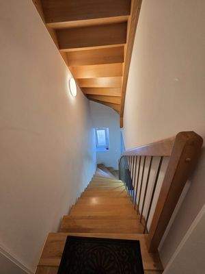 Treppe zur Wohnung