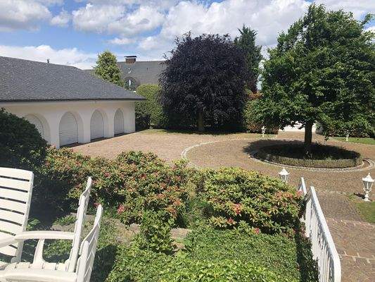 Ausblick von der Terrasse